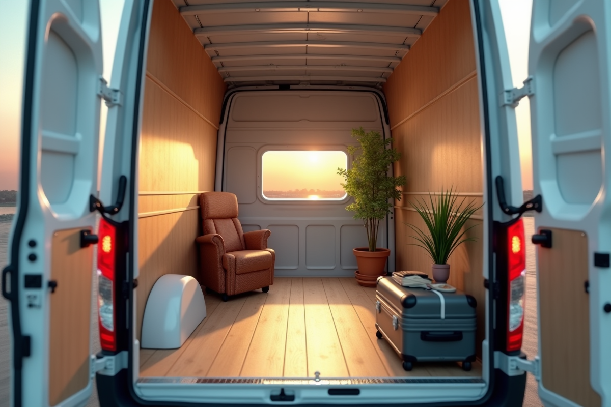 camion déménagement