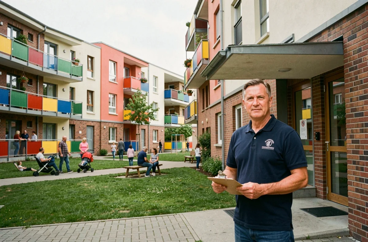 Résidence de logement social Grand Dijon Habitat dans la métropole dijonnaise